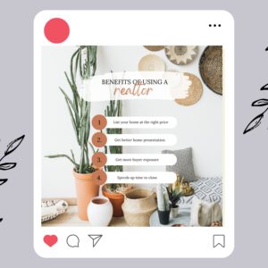Realtor's Ultimate Social Media Marketing Canva Template – Includes Real Estate Instagram Template, Instant Digital Download