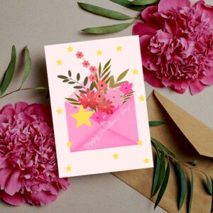 Valentines Day Greeting Card – Printable Instant Download for Girlfriend – Perfect Valentines Day Gift
