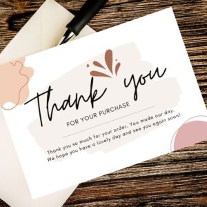 Printable Thank you cards, thank you printable, modern thank you, small business thank you cards, order thank you package inserts, cute card