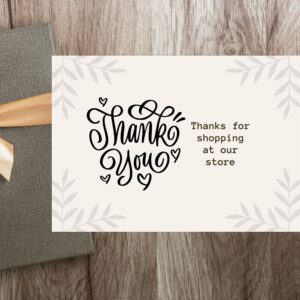 Printable Thank you cards, thank you printable, modern thank you, small business thank you cards, order thank you package inserts, cute card