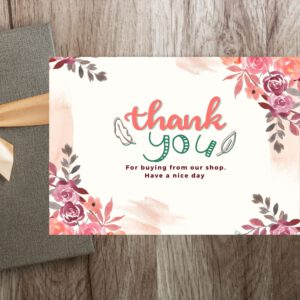 Printable Thank you cards, thank you printable, modern thank you, small business thank you cards, order thank you package inserts, cute card