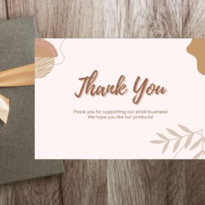 Printable Thank you cards, thank you printable, modern thank you, small business thank you cards, order thank you package inserts, cute card