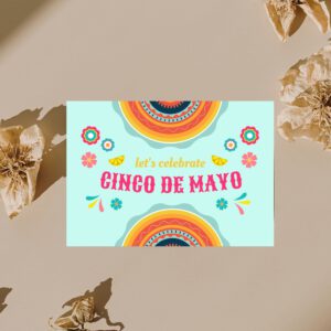 Cinco de mayo | fiesta card | happy cinco de mayo | cinco de mayo printable | cinco de mayo | pinata digital card | mexican holiday |digital