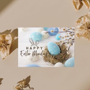 Easter day card | printable card | happy easter card | spring card | easter flower card | egg cards | easter floral | printable easter cards